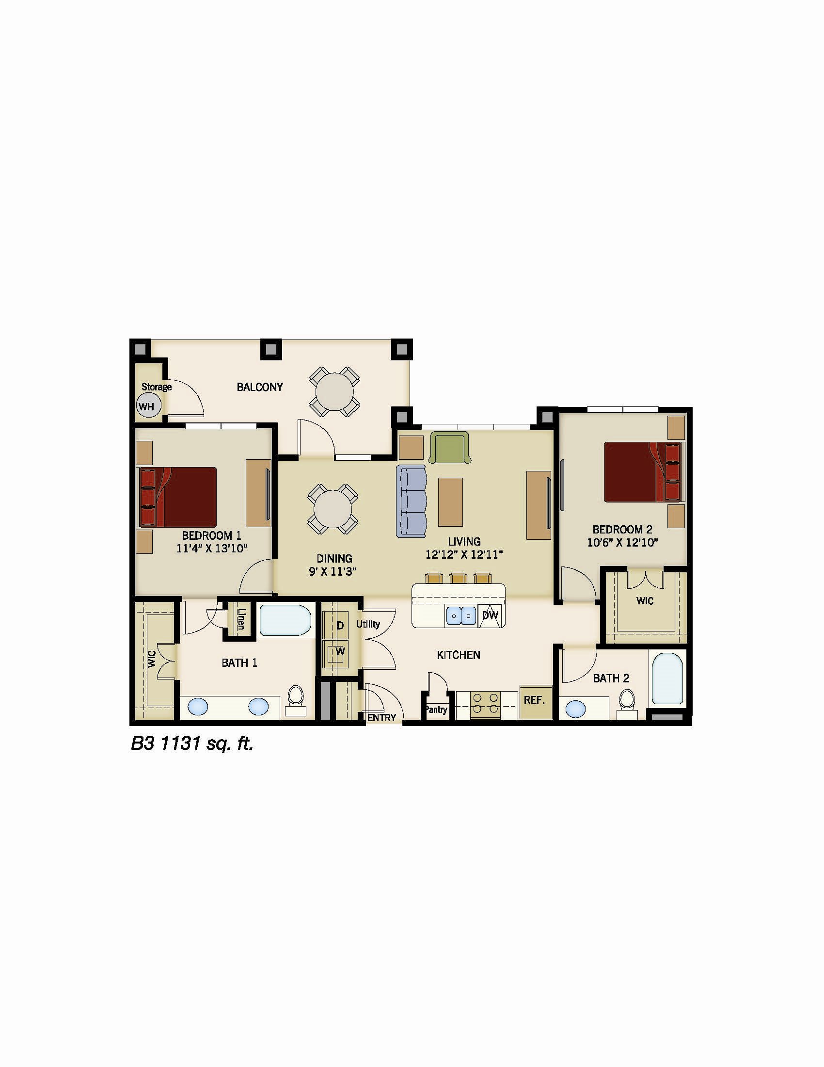 B3 Floor Plan 10